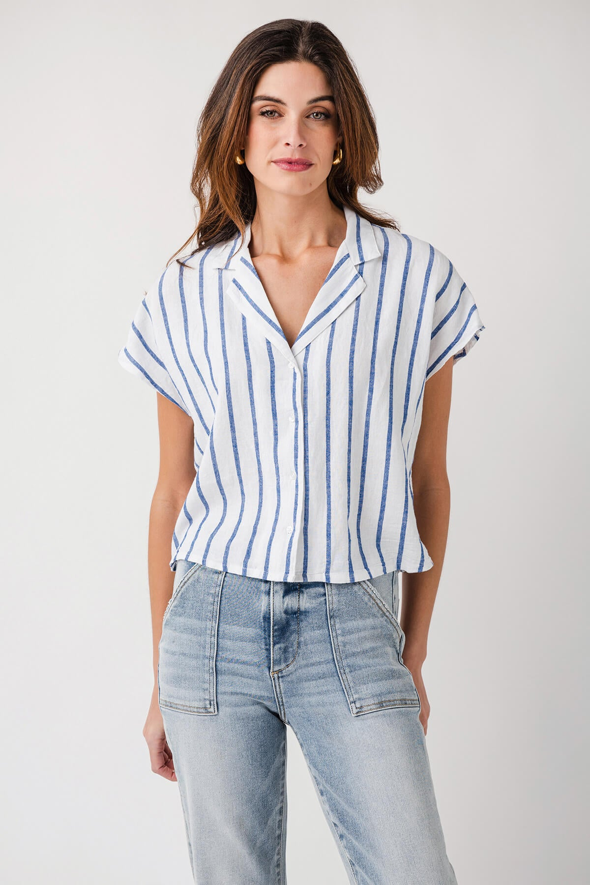 Parallel Button Down Top - Image 1