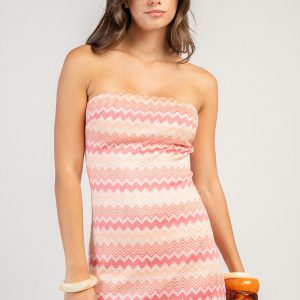 Sun-Kissed Knit Mini Dress
