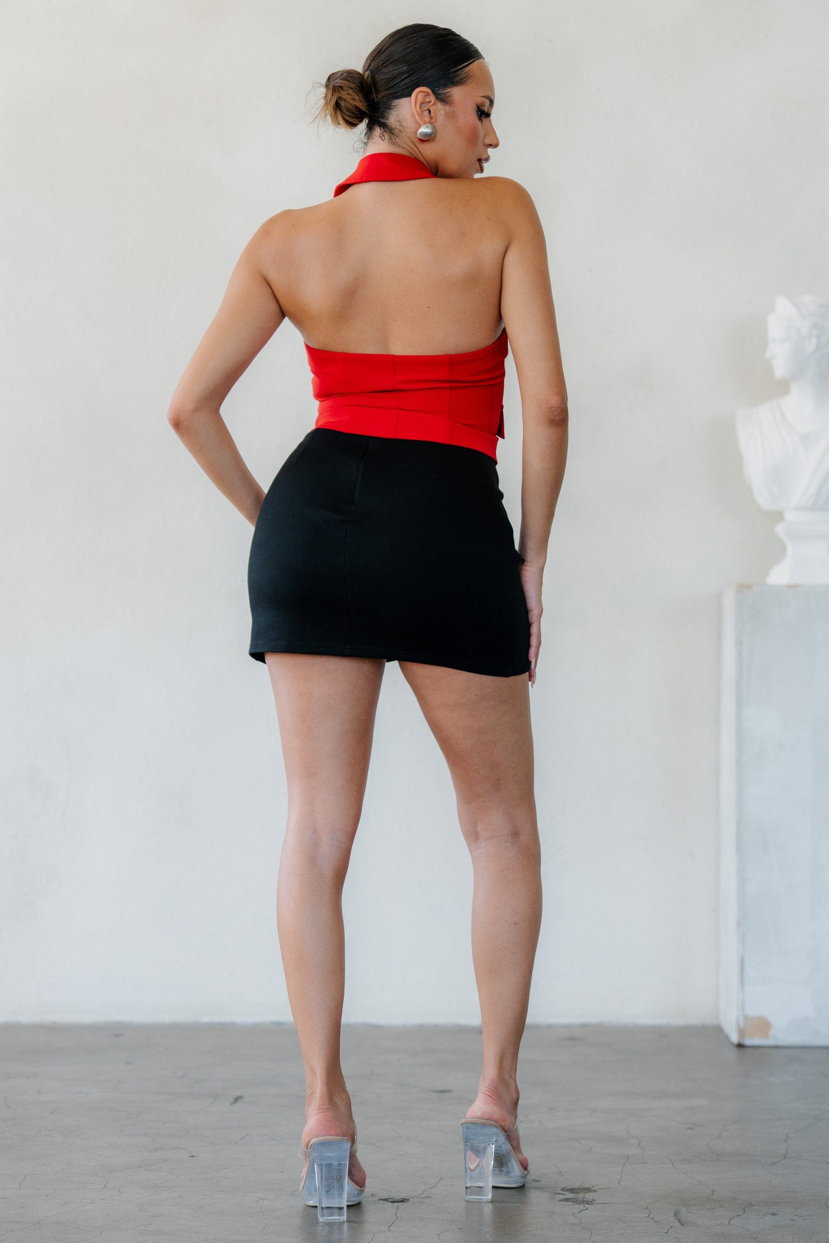 Tailored Halter Vest Top - Image 10